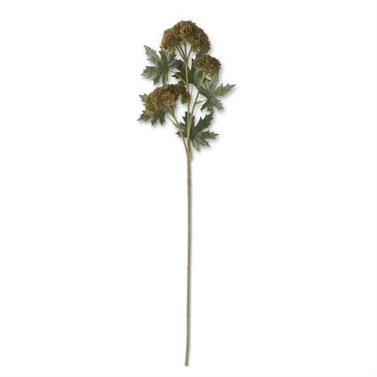 28 INCH DARK GREEN SEDUM STEM