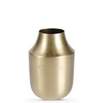 BRUSHED GOLD TAPERED VASES