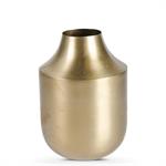 BRUSHED GOLD TAPERED VASES