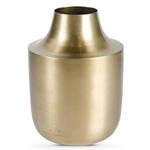 BRUSHED GOLD TAPERED VASES