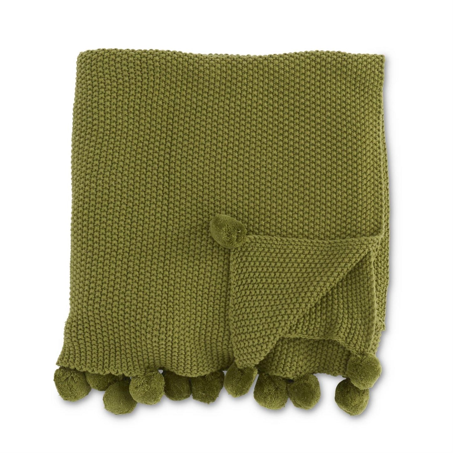 SAGE GREEN MOSS THROW