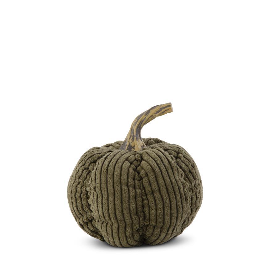 GREEN KHAKI CORDUROY PUMPKIN