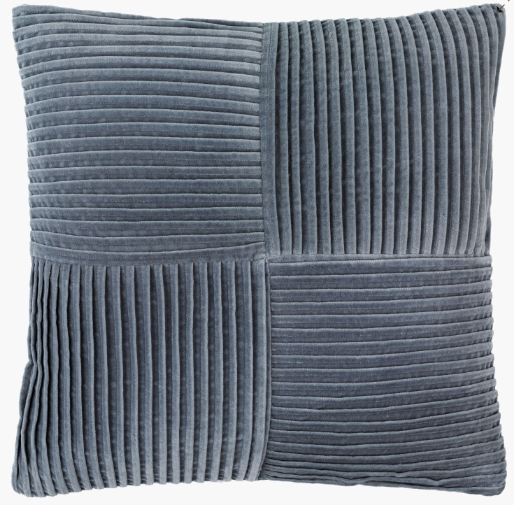 BLUE CONRAD PILLOW