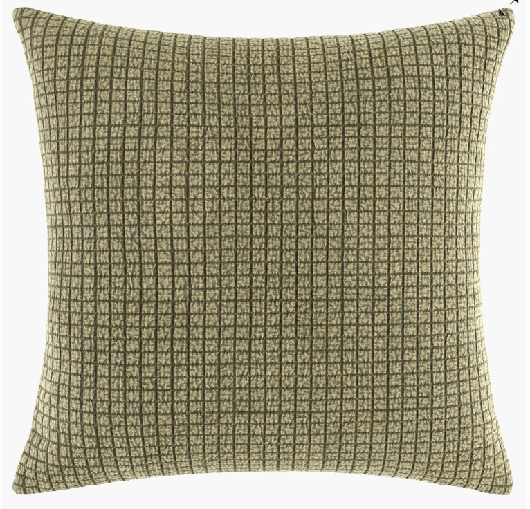 GREEN COWRA PILLOW