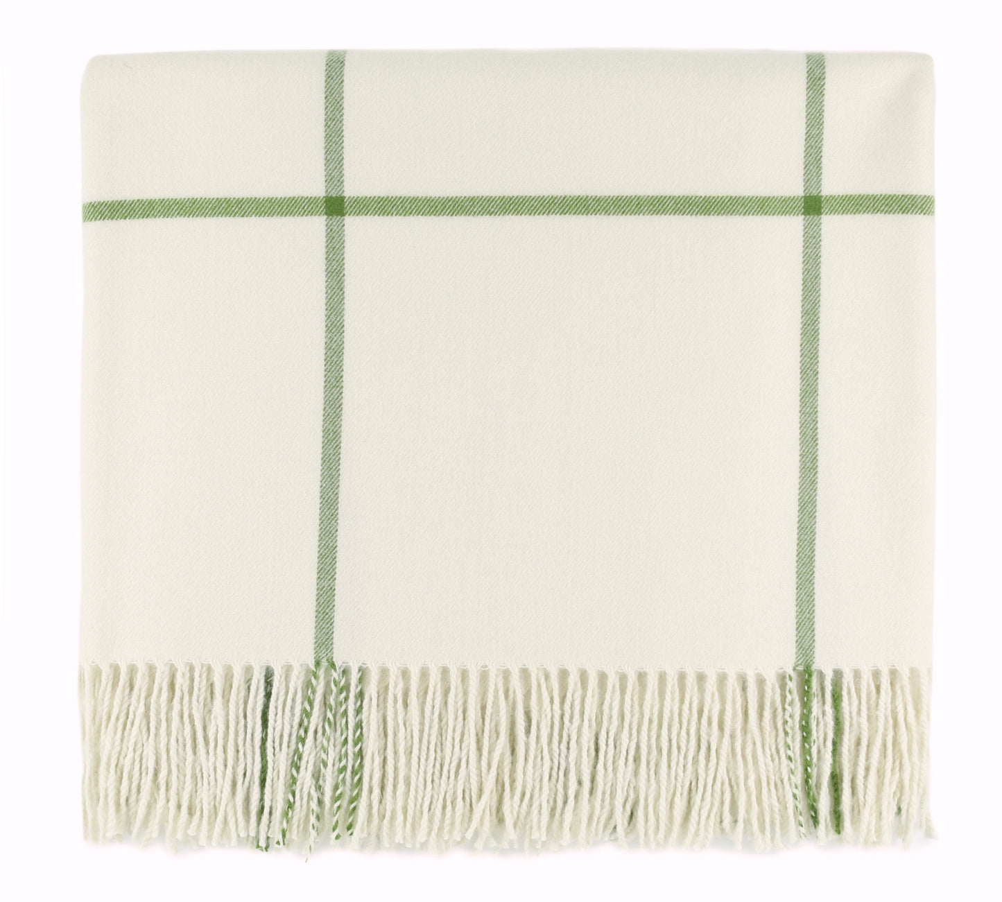 GLASGOW THROW - IVORY