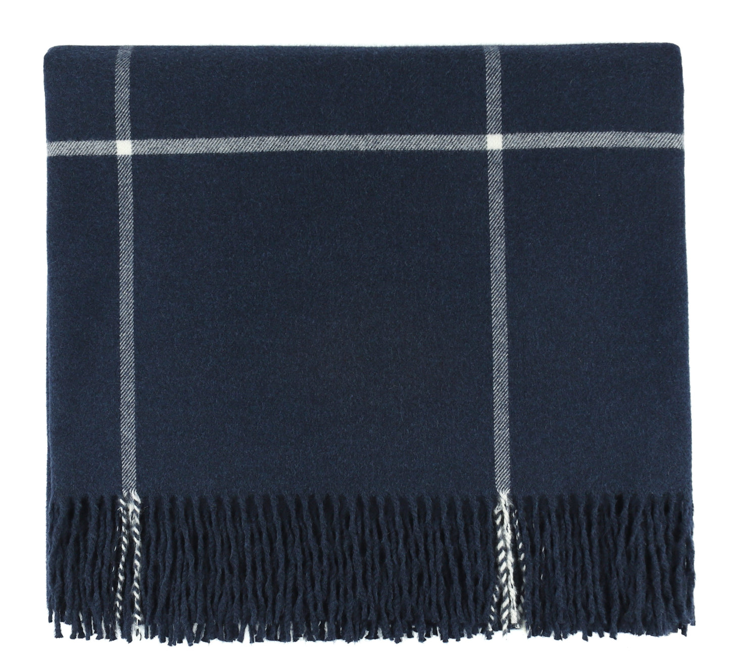 GLASGOW THROW - NAVY