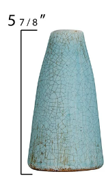 TERRACOTTA COLORED VASES