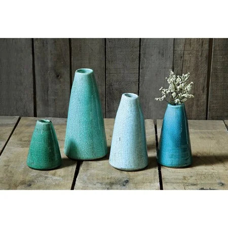 TERRACOTTA COLORED VASES