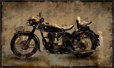 OPEN ROAD MOTORCYCLE PRINT