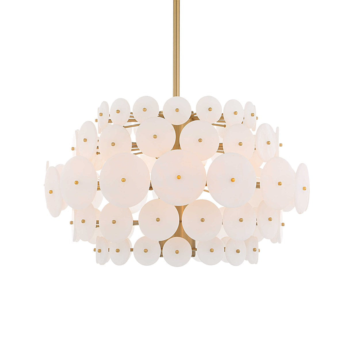 DISPLAY - ALABASTER ROMANCE CHANDELIER