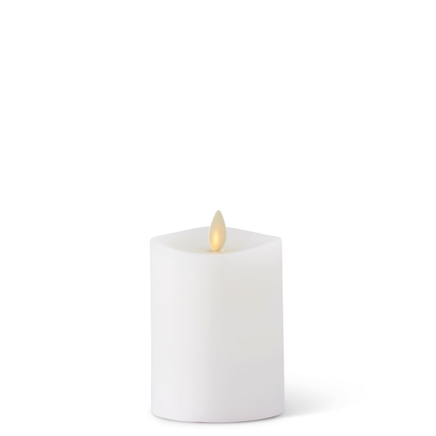 WHITE PILLAR LUMINARA CANDLE 3" COLLECTION