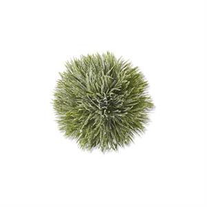 GLITTERED SNOWY PINE ORB