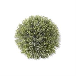 GLITTERED SNOWY PINE ORB