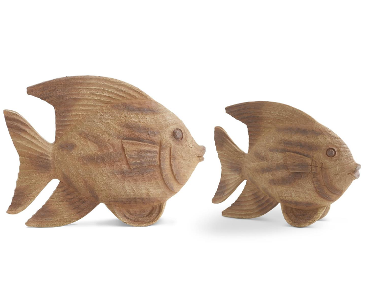 CARVED RESIN FISH