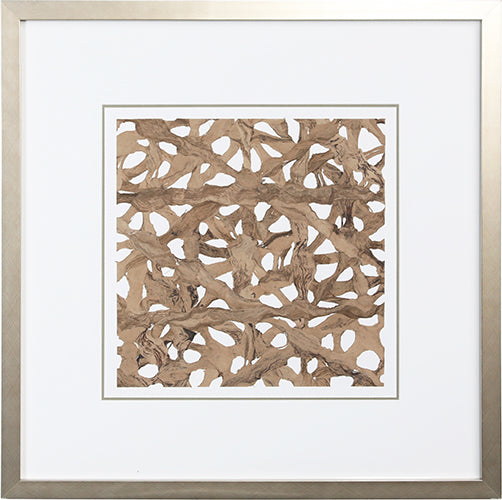 SPIDERWEB CINNAMON WALL ART