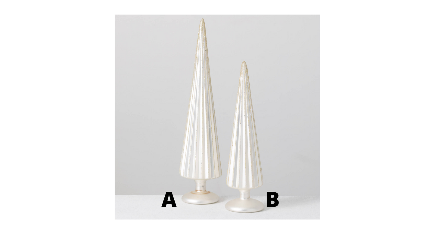 GLASS TABLETOP TREES