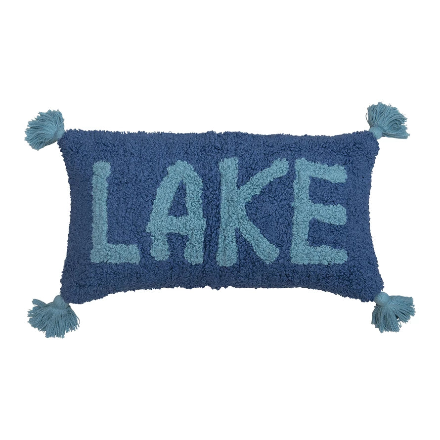 "LAKE" PILLOW