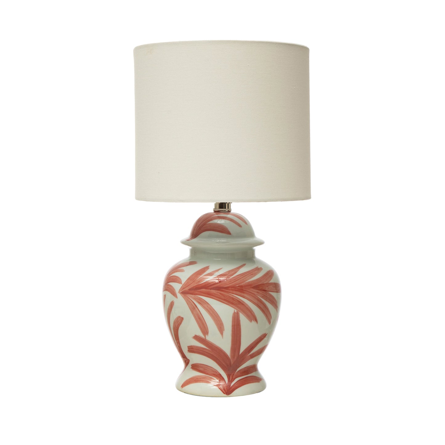 TABLE LAMP WITH BOTANICAL PRINT