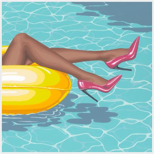 FLOATING INTO SUMMER LIKE