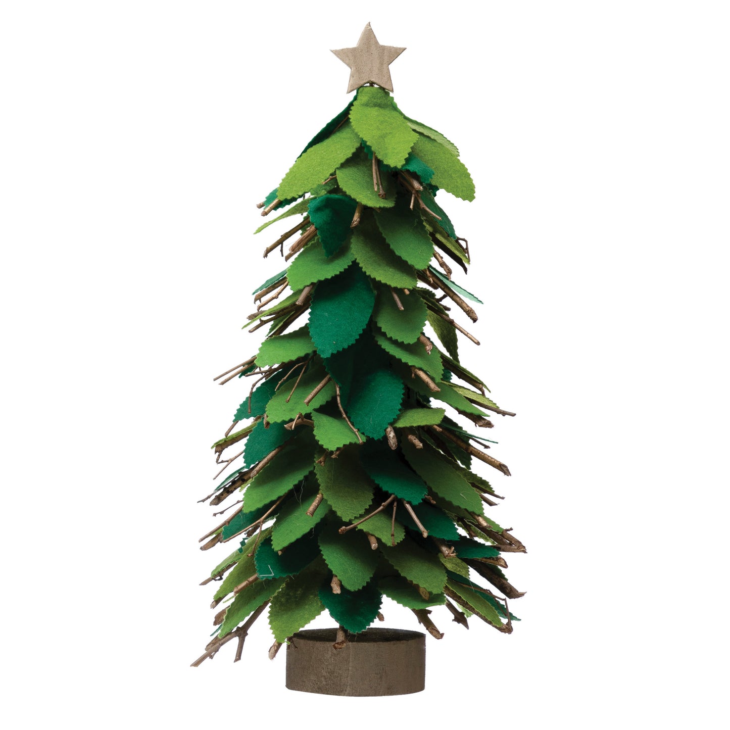 FELT TREE WITH STAR