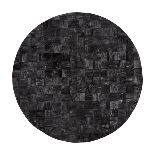 INTO THE ABYSS WOODEN WALL ART DARK BROWN/BLACK