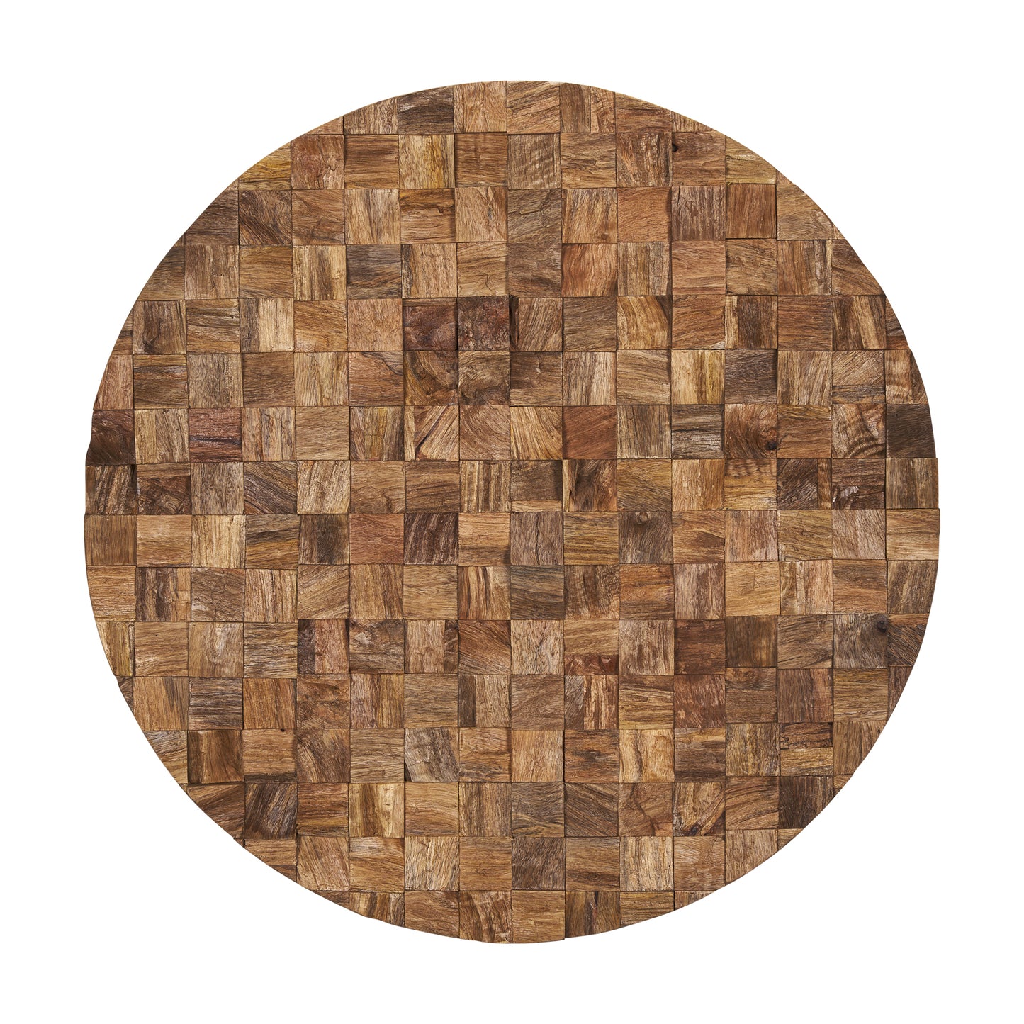 INTO THE ABYSS WOODEN WALL ART LIGHT BROWN