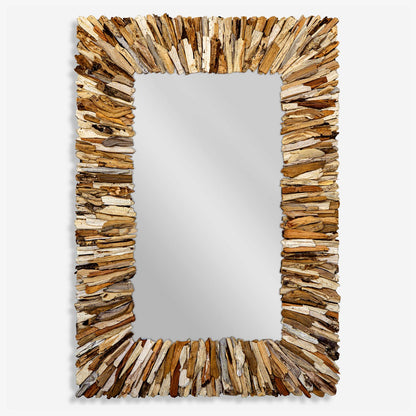 TEAK BRANCH MIRROR - NATURAL