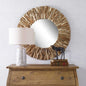 TEAK BRANCH MIRROR - NATURAL