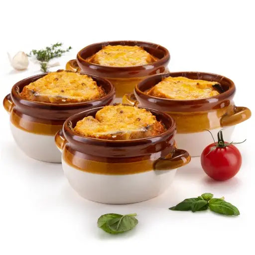 FRENCH ONION SOUP CROCKS - SET OF 4