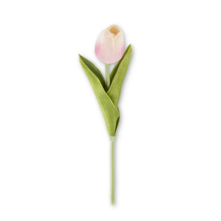 10.5 IN. PINK REAL TOUCH MINI TULIP STEM