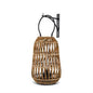 RATTAN BRACKET HANGING LED LANTERN