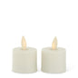 2" WHITE TEALIGHT LUMINARA