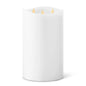 9.75" WHITE WAX LUMINARA CANDLE