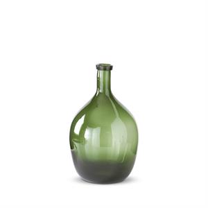 GREEN LONG NECK VASES