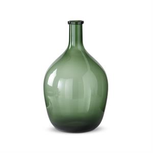 GREEN LONG NECK VASES