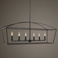 CLAYTON 6 LT LINEAR CHANDELIER