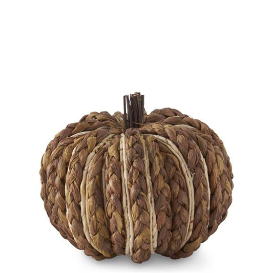 BROWN BRAIDED PUMPKIN