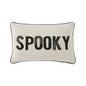 SPOOKY CREAM EMBROIDERED PILLOW