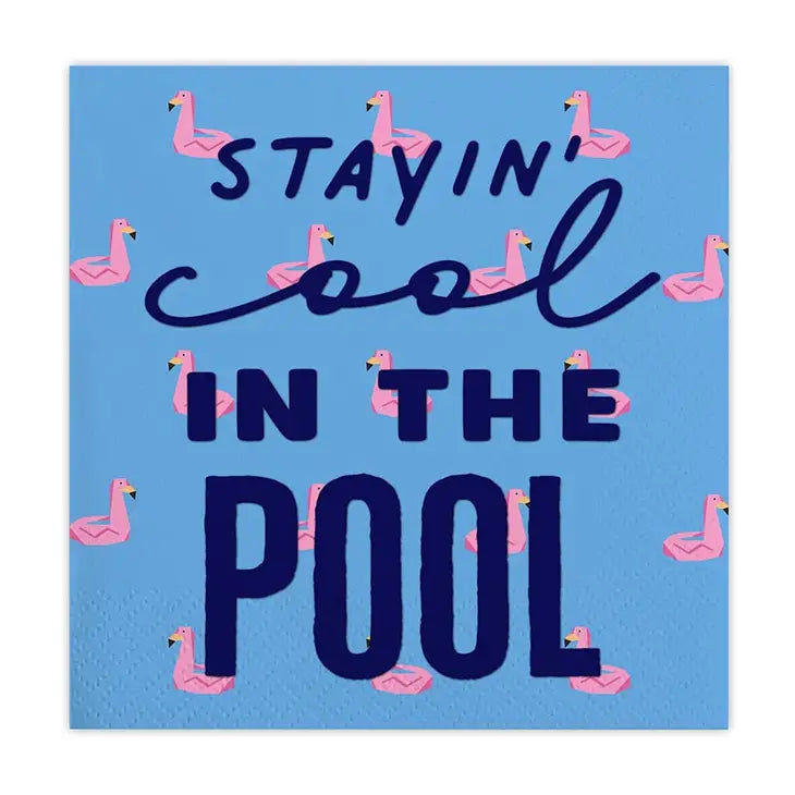 COOL IN THE POOL NAPKINS