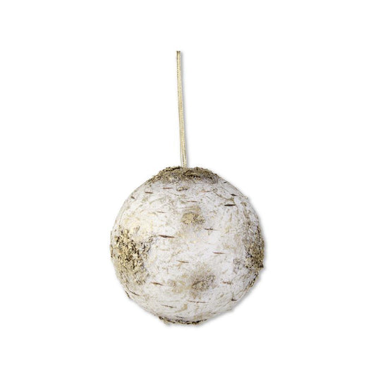 GOLD WASHED BIRCH ORNAMENT