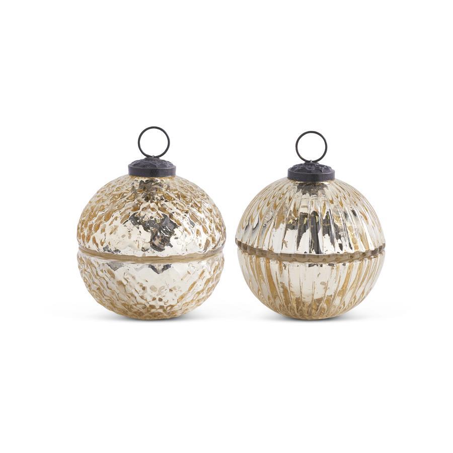 3.5" FILLED LIDDED ORNAMENT CANDLE