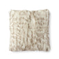 CREAM FAUX FUR PILLOW