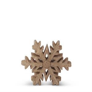 WOOD SNOWFLAKE CUTOUTS