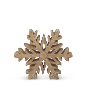 WOOD SNOWFLAKE CUTOUTS