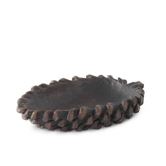 BROWN PINECONE BOWL