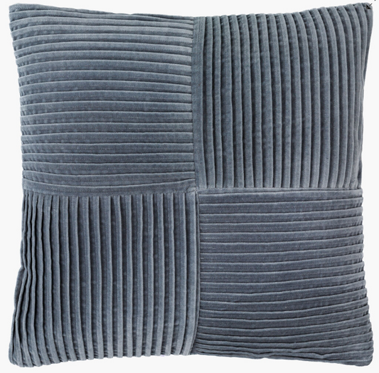 BLUE CONRAD PILLOW