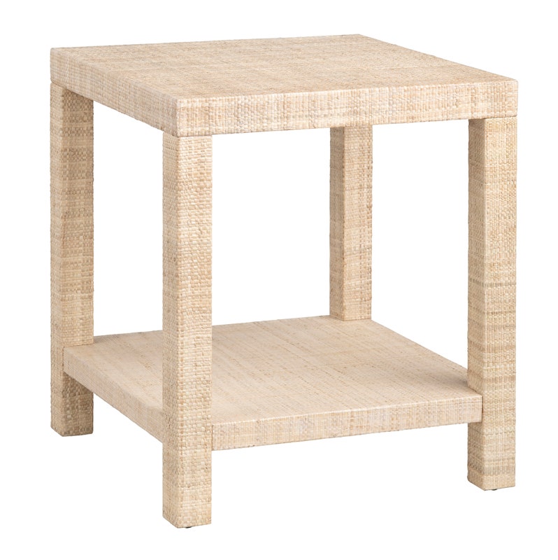 RAFIA END TABLE