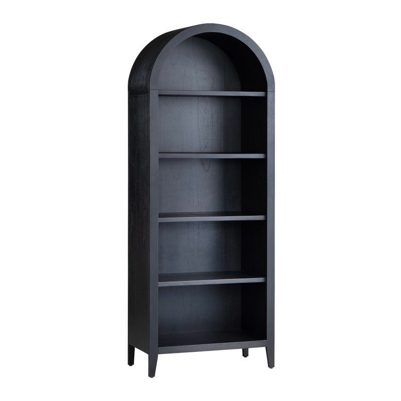 TWO INLETS ARCHED BOOKSHELF