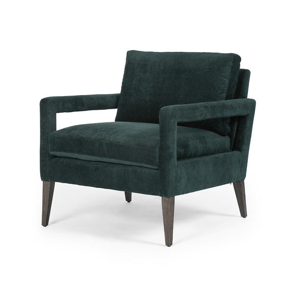 OLSON CHAIR EMERALD VELVET