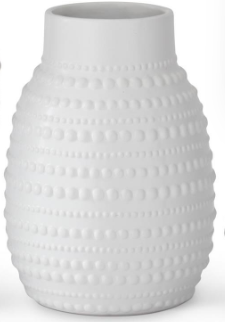 DOT EMBOSSED VASE